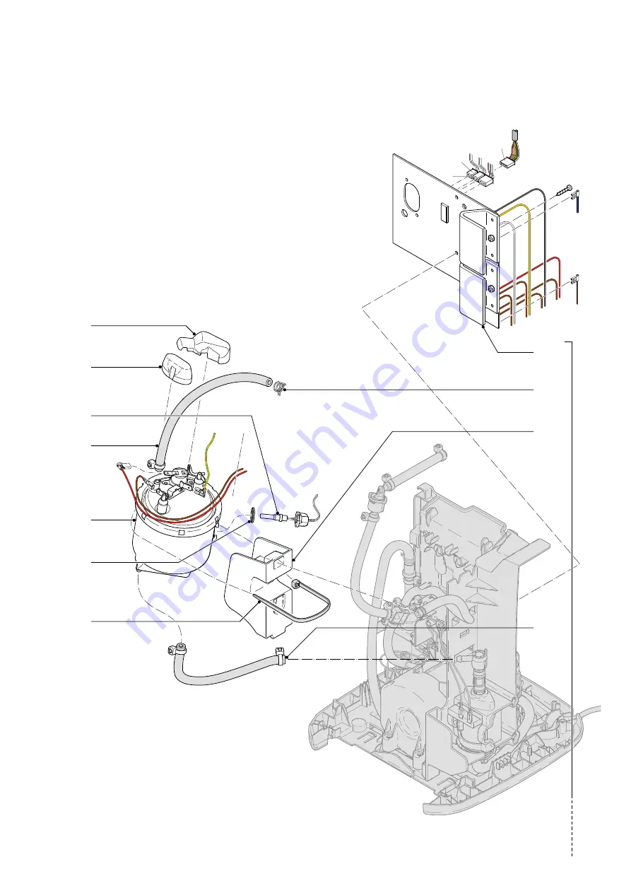 Philips Senseo Latte Duo HD6570/60/B Service Manual Download Page 22