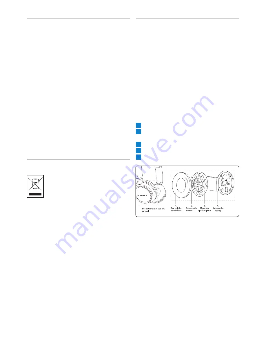 Philips SHB9001WT Скачать руководство пользователя страница 4