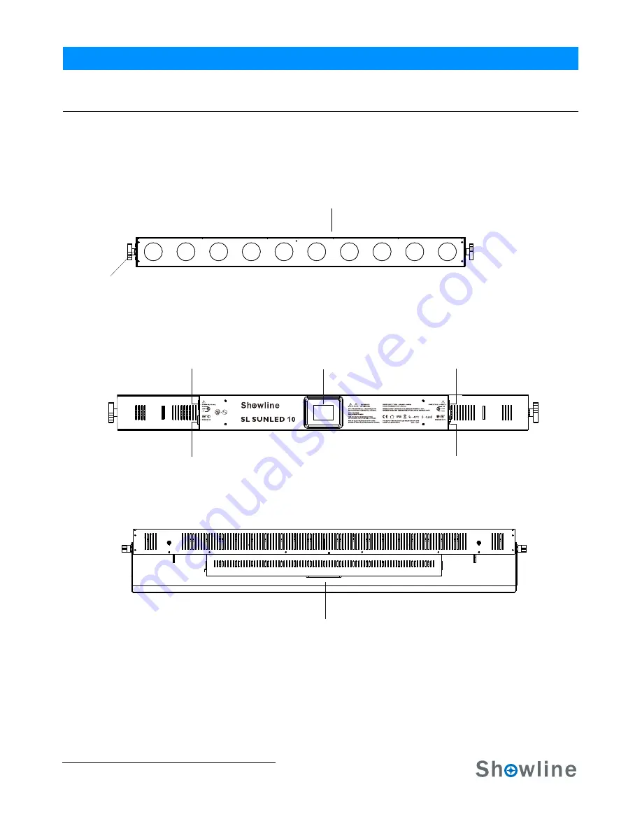 Philips Showline SL SUNLED 10 User Manual Download Page 6