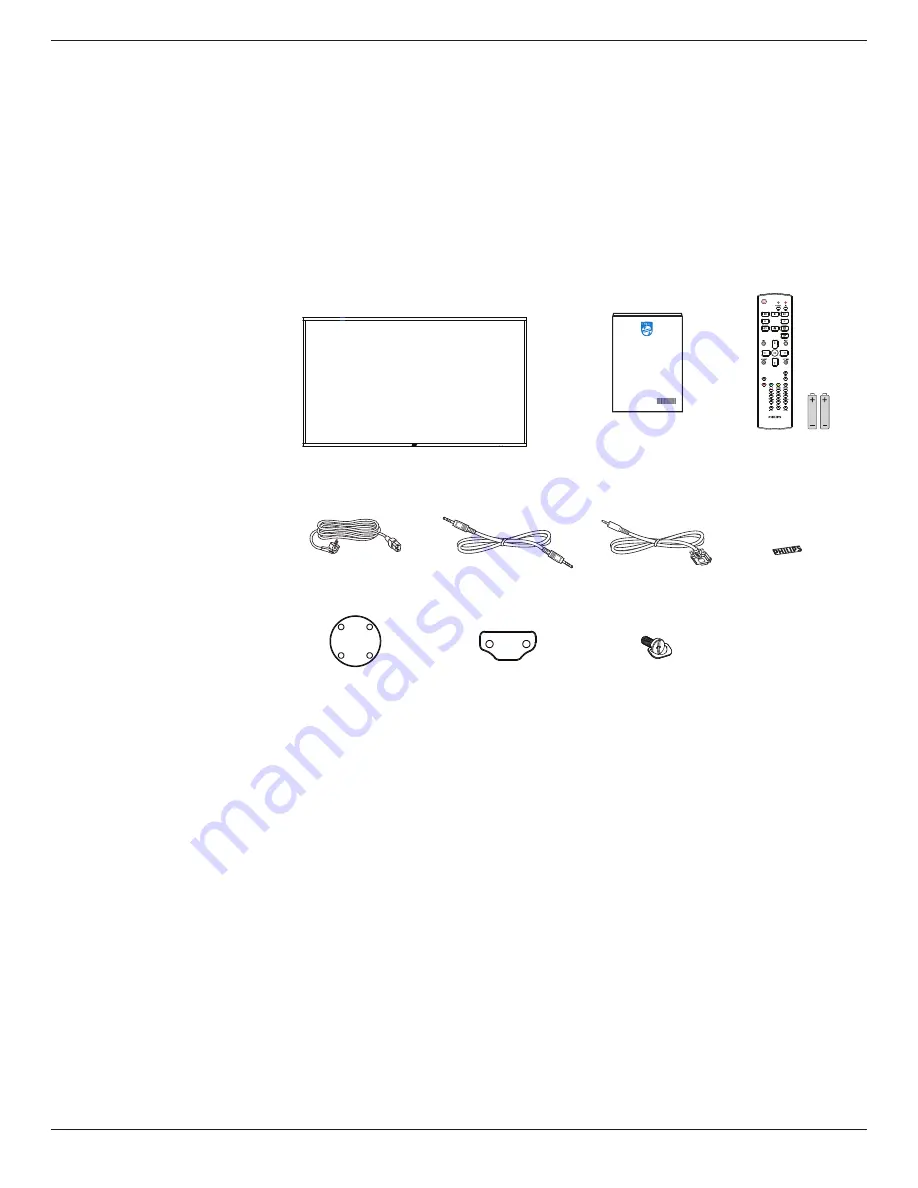 Philips Signage Solutions 55BDL3202H User Manual Download Page 12