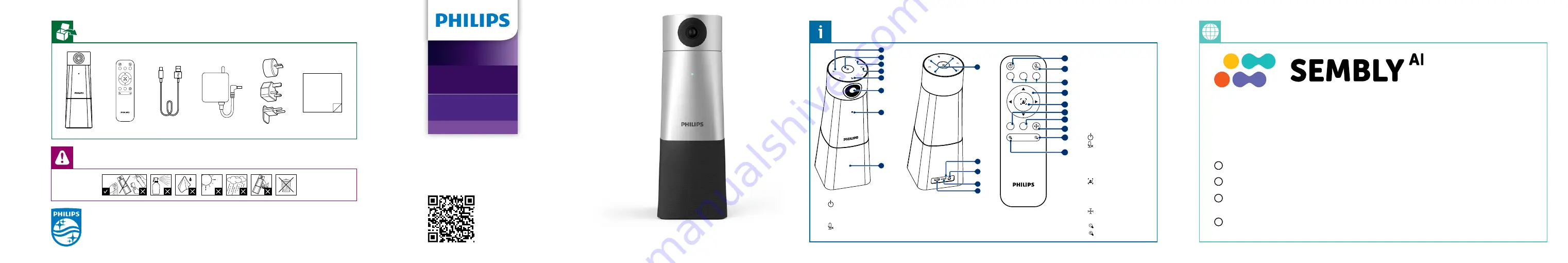 Philips SmartMeeting PSE0550 User Manual Download Page 1