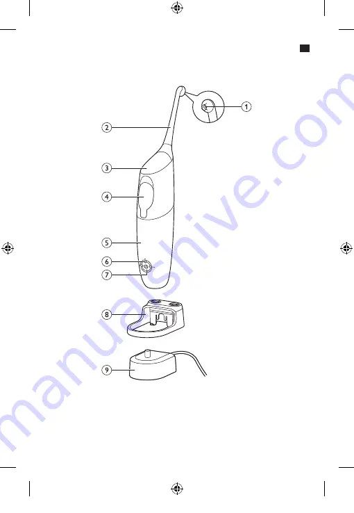 Philips Sonicare AirFloss Ultra HX8401/03 Скачать руководство пользователя страница 3