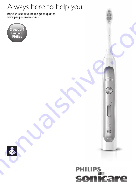 Philips Sonicare FlexCare Platinum HX9182/10 Скачать руководство пользователя страница 1