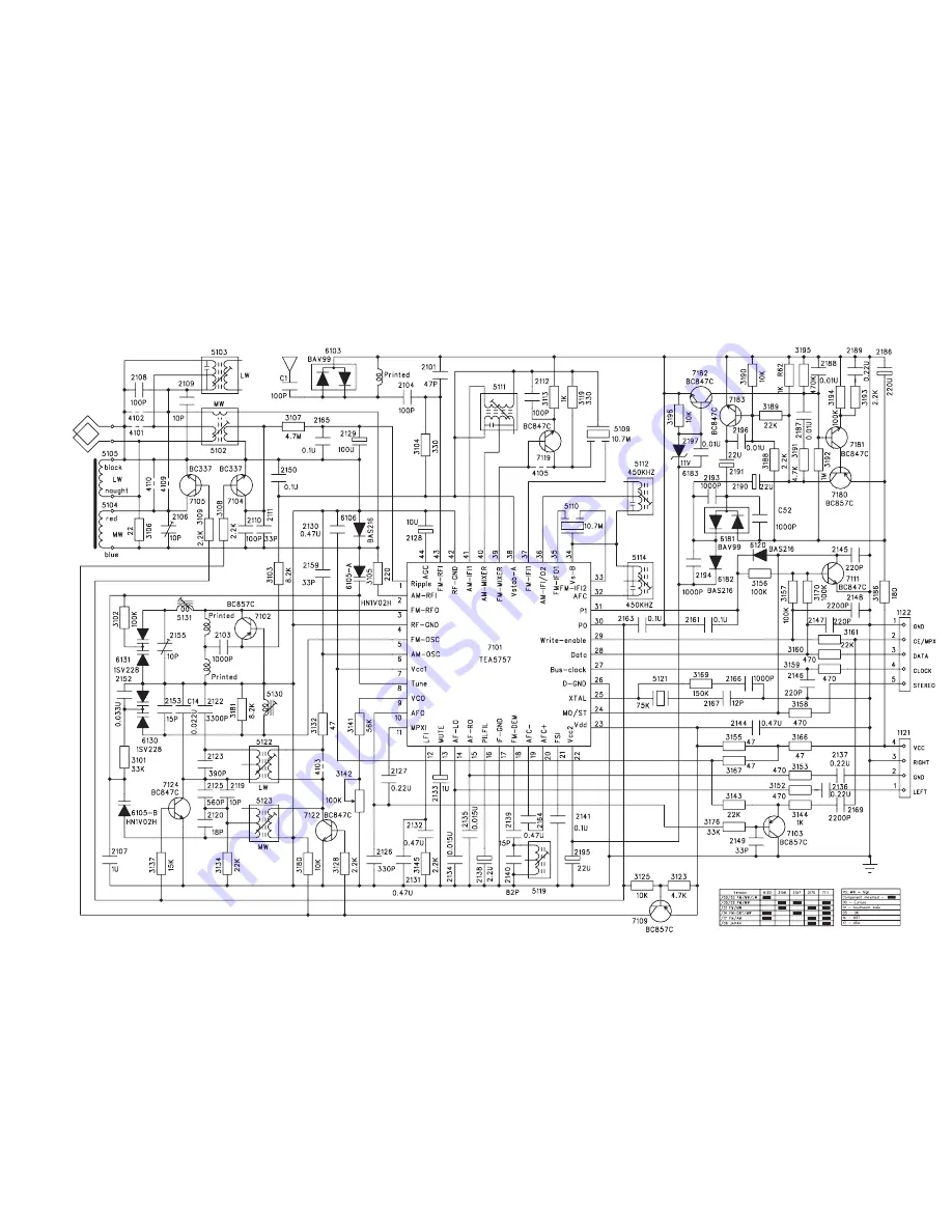 Philips Soundmachine AZ3067 Service Manual Download Page 14