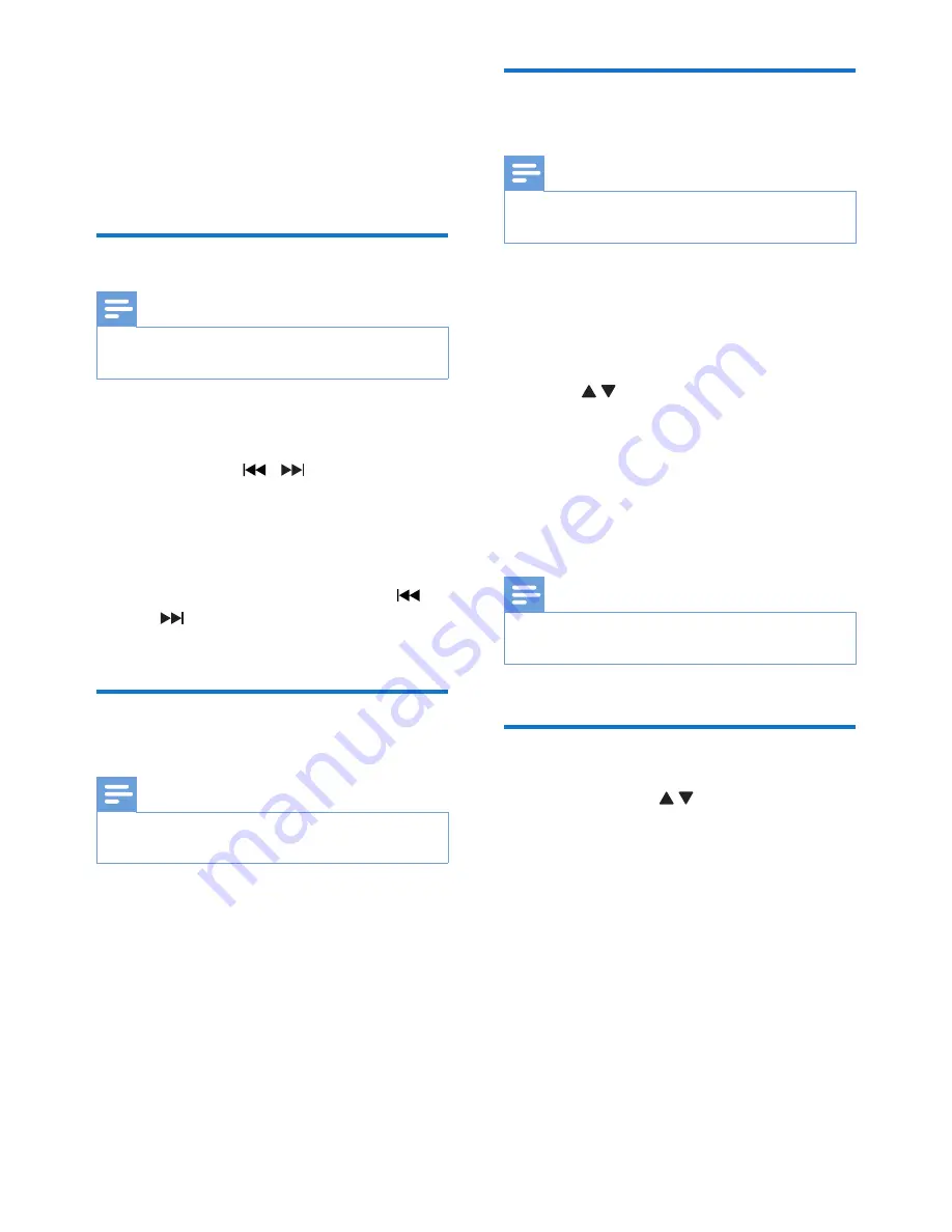 Philips Soundmachine AZ3831 User Manual Download Page 16