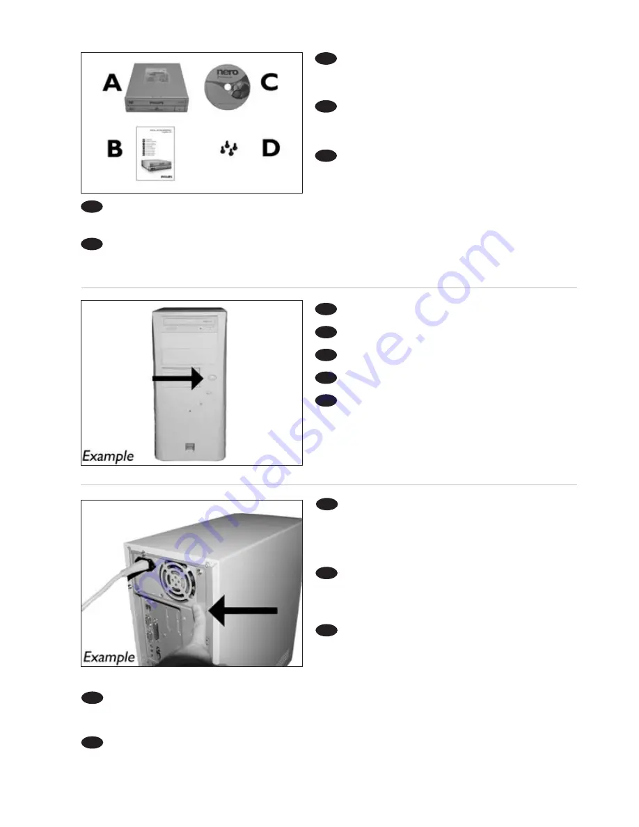 Philips SPD2415BD Install Manual Download Page 40