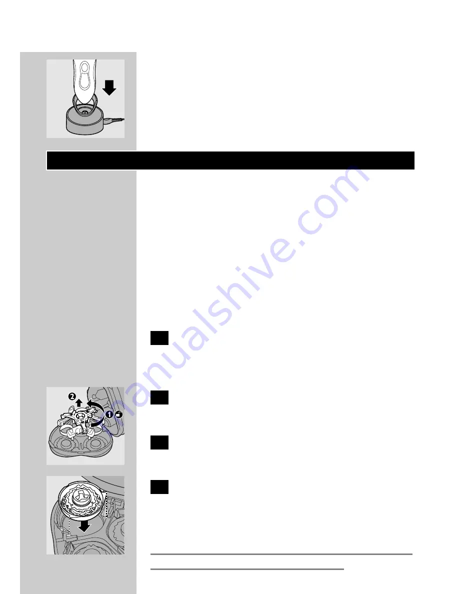 Philips Speed-XL HQ8140 User Manual Download Page 23