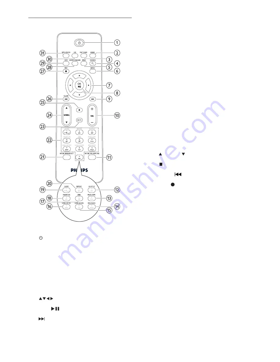 Philips Streamium MCI500H User Manual Download Page 9