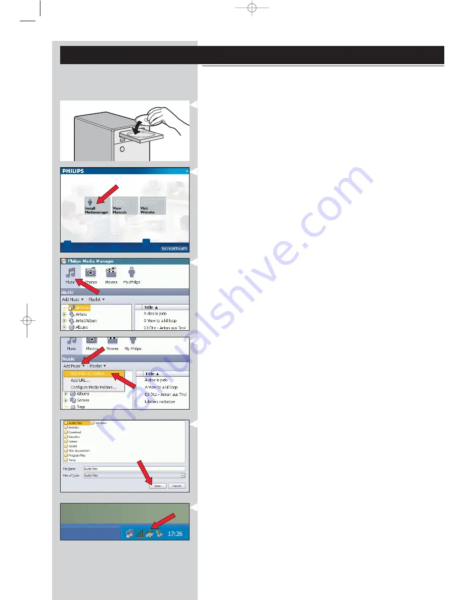 Philips Streamium Sl300i Instructions For Use Manual Download Page 8