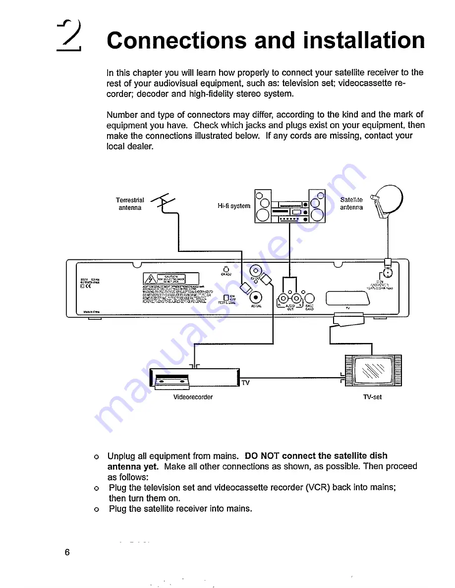 Philips STU 1100 Скачать руководство пользователя страница 8