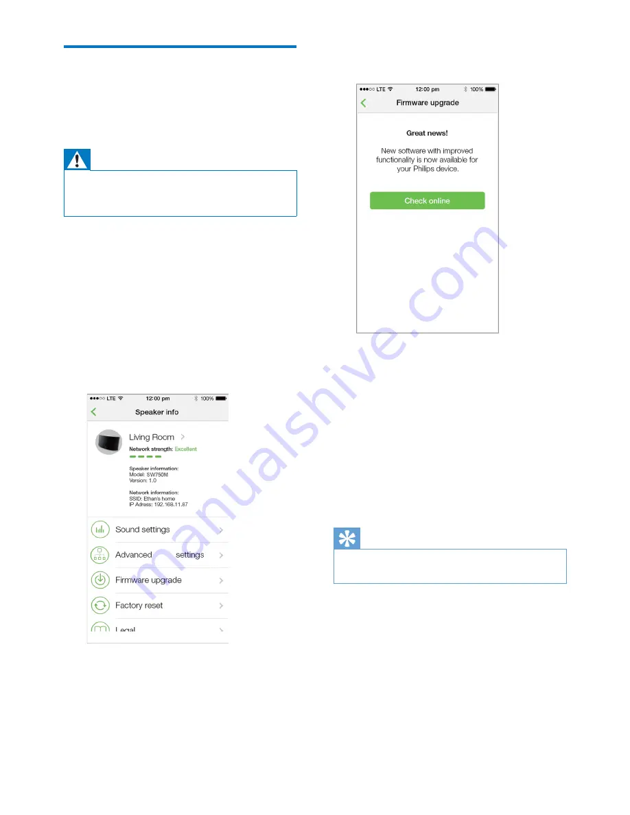 Philips SW750M User Manual Download Page 22