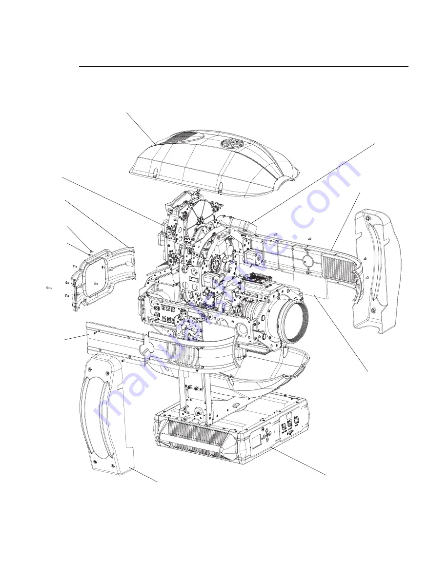 Philips VARI-Lite VL4000 Service Manual Download Page 182