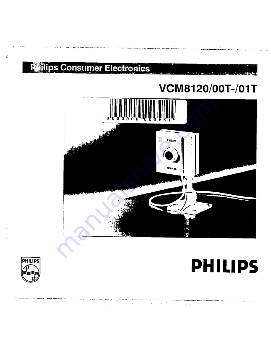 Philips VCM8120/00T Quick Manual Download Page 1