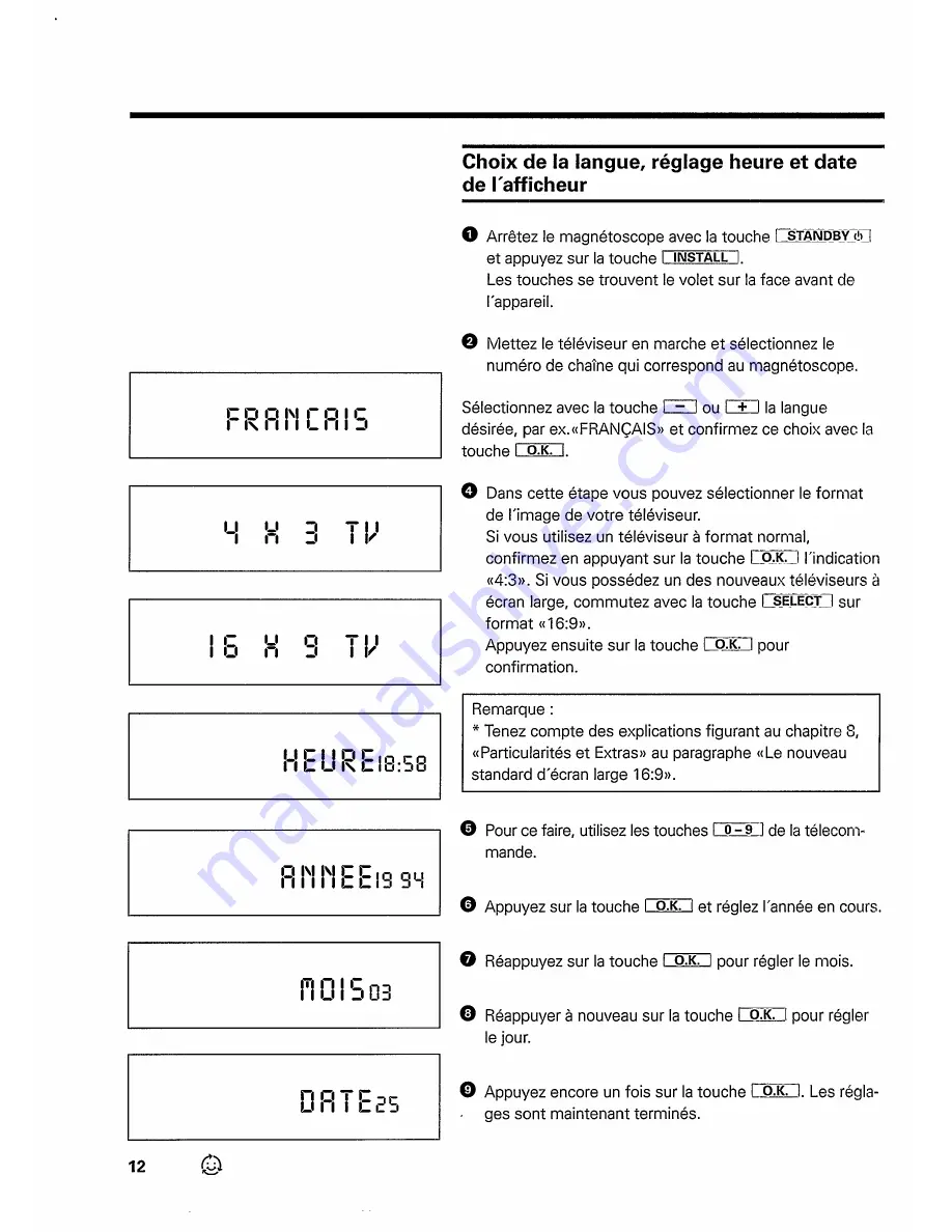 Philips Vidbo VR637/16 (French) Mode D'Emploi Download Page 14