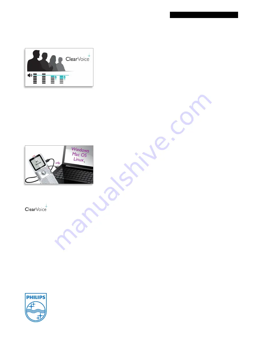 Philips VOICE TRACER LFH0612 Specifications Download Page 2