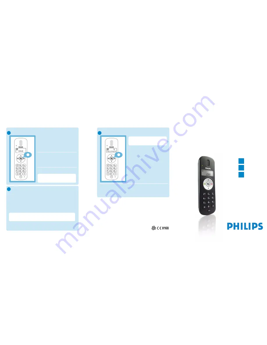 Philips VOIP151 Quick Start Manual Download Page 1