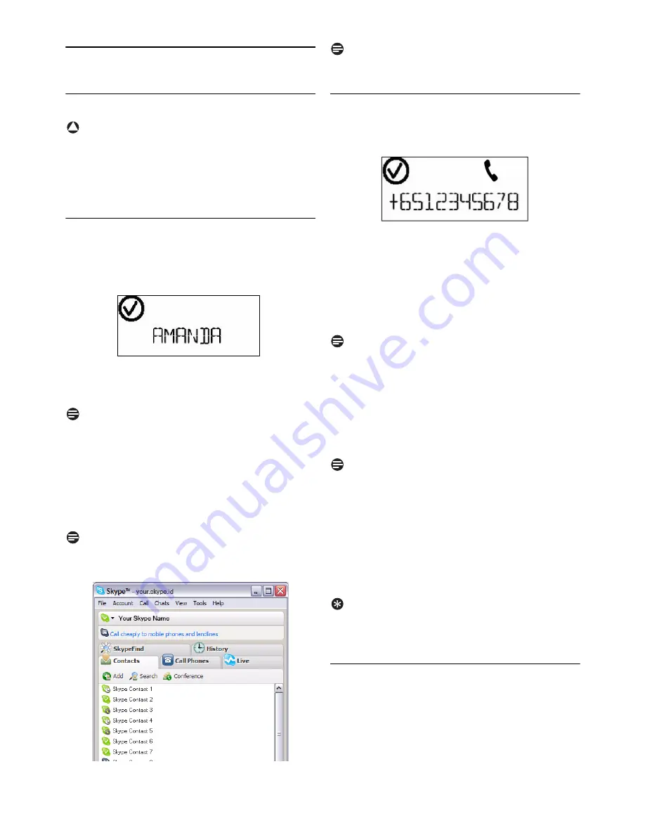 Philips VOIP1511B User Manual Download Page 12