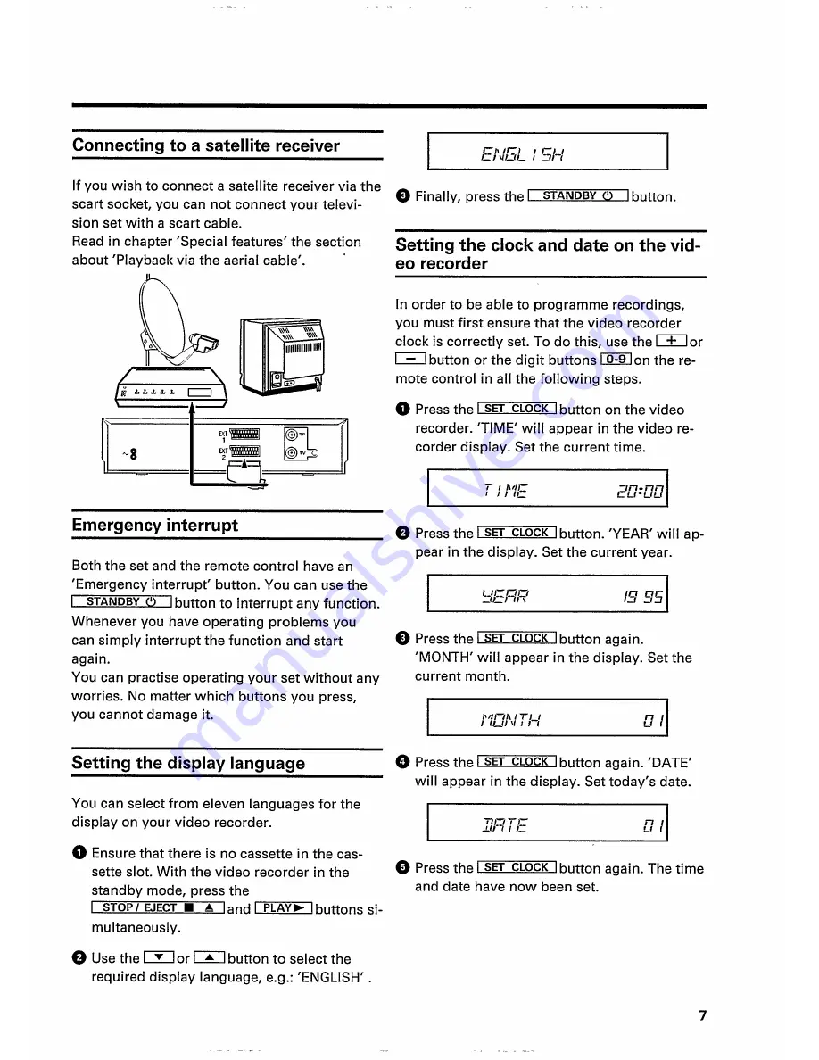 Philips VR 157 User Manual Download Page 9