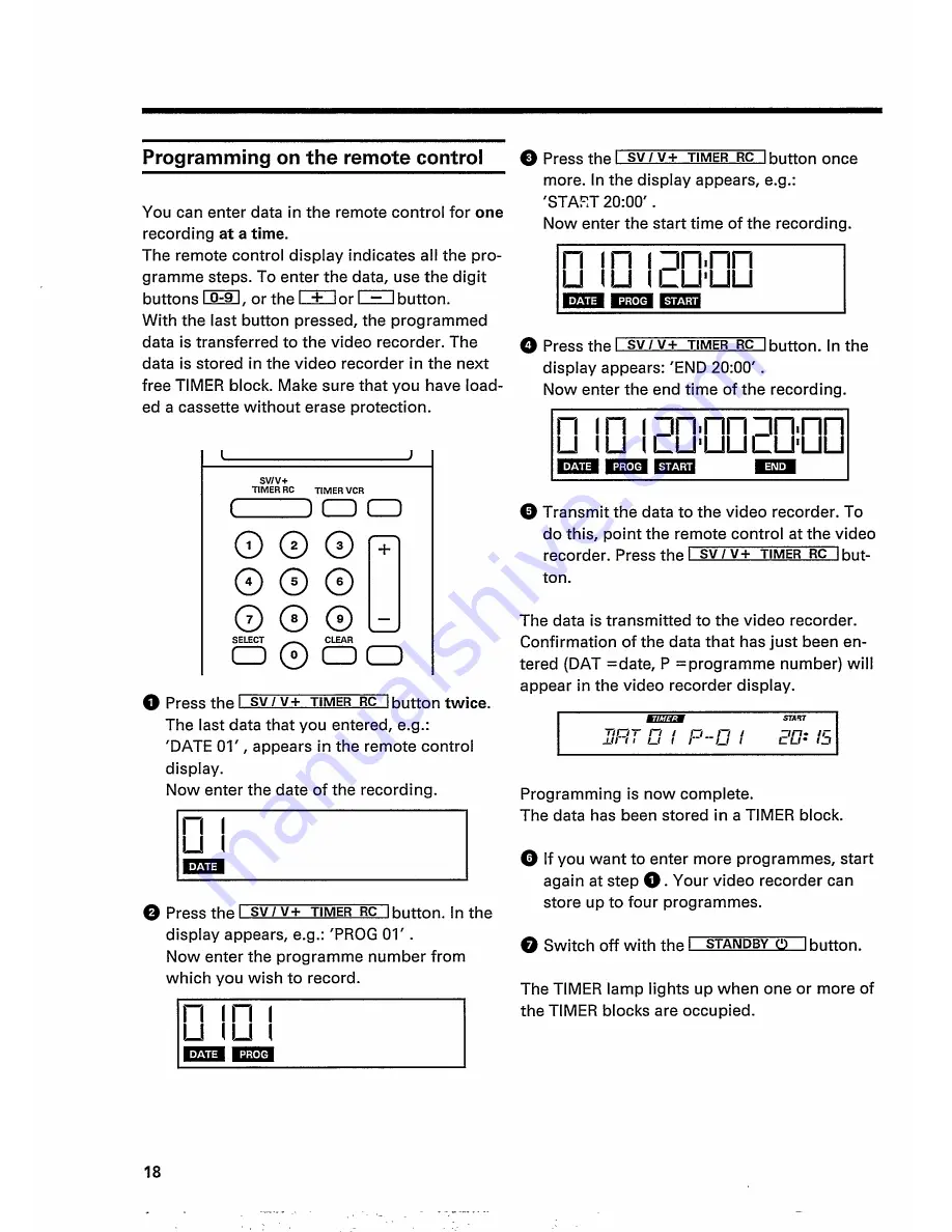 Philips VR 157 User Manual Download Page 20