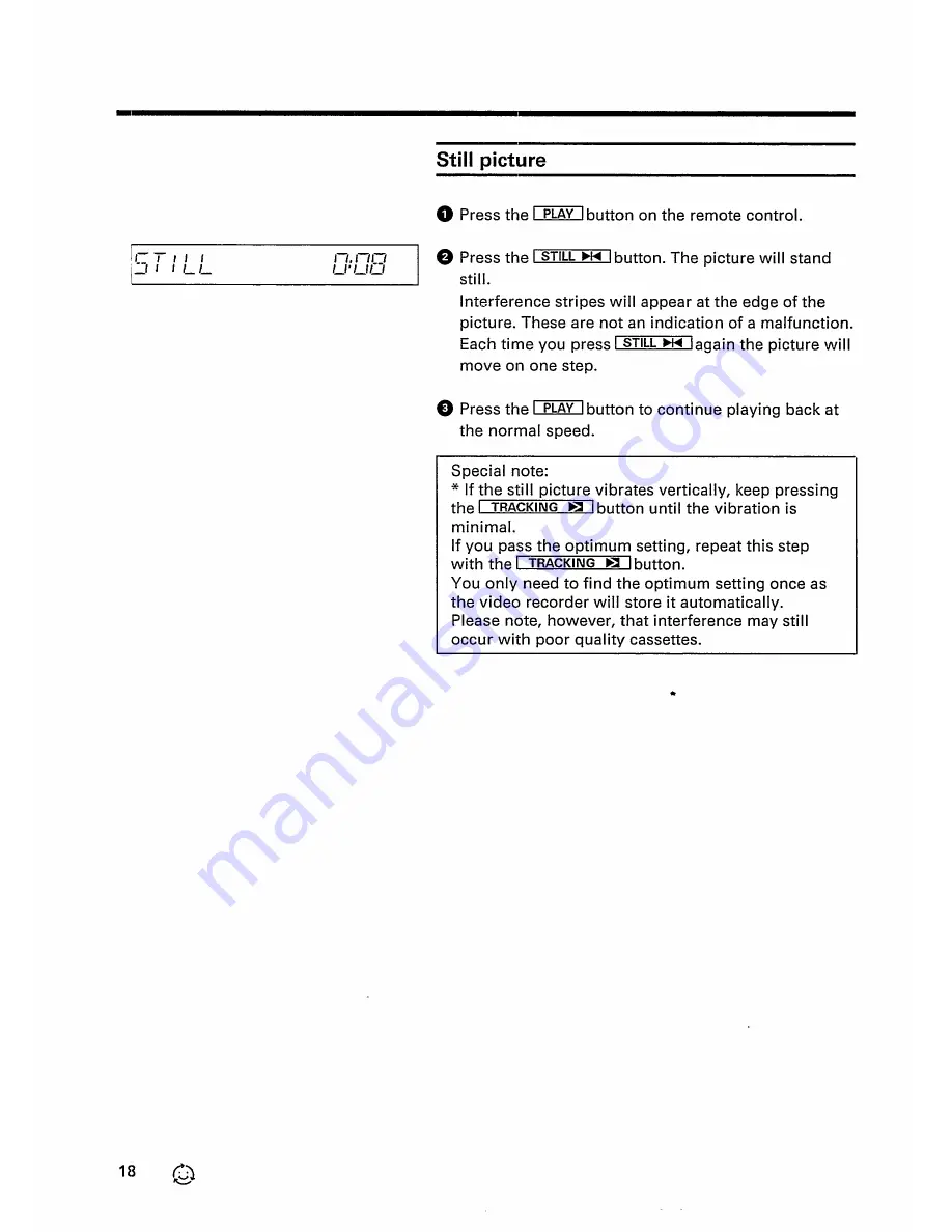 Philips VR 247 Operating Instructions Manual Download Page 20