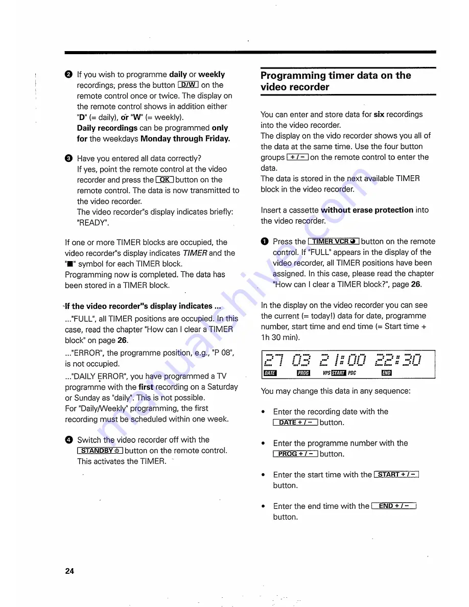 Philips VR 656 User Manual Download Page 27