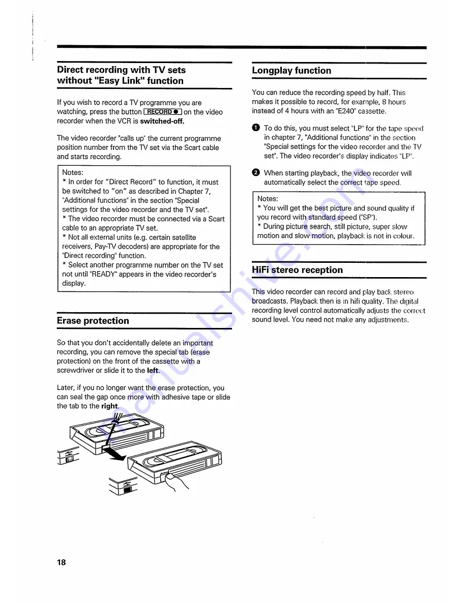 Philips VR 666/16 Operating Manual Download Page 20