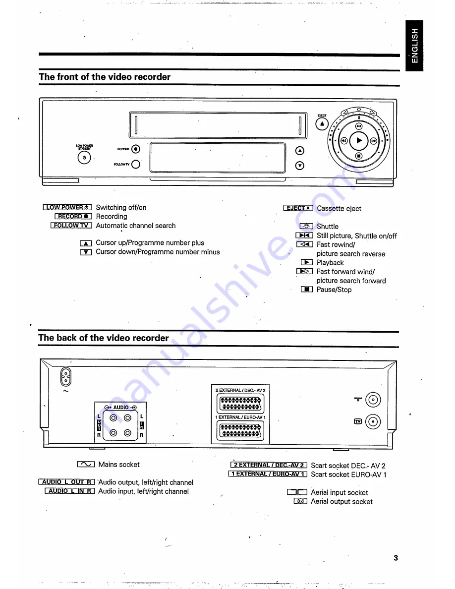 Philips VR 666 Operating Manual Download Page 7