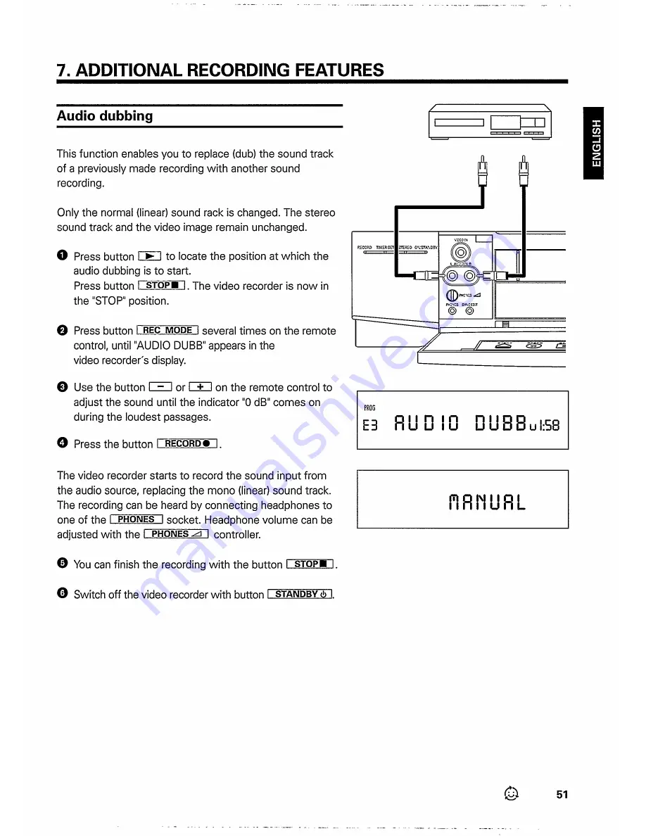 Philips VR 732 Operating Manual Download Page 53