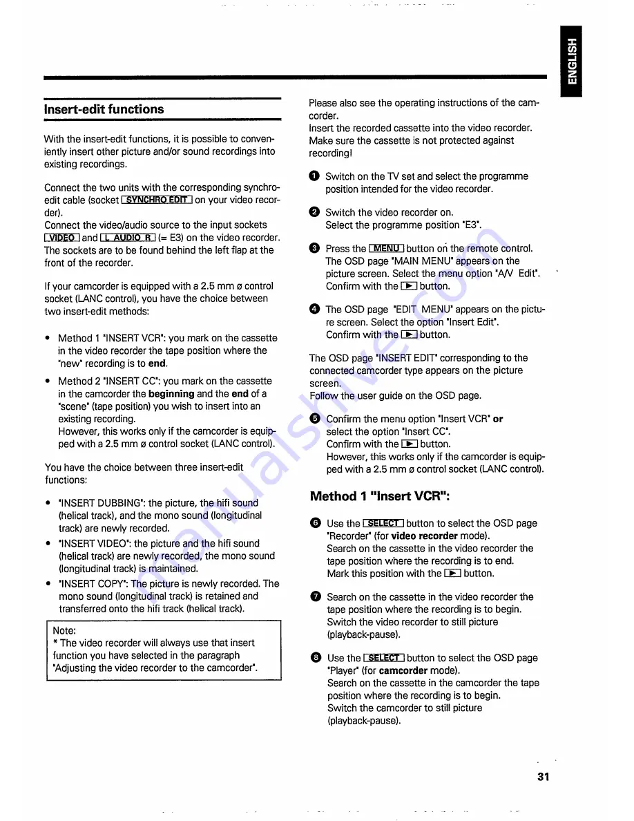 Philips VR 768 Operating Manual Download Page 45