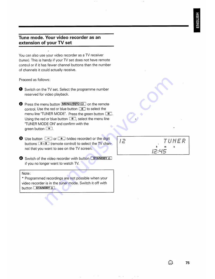 Philips VR 838 Operating Instructions Manual Download Page 77