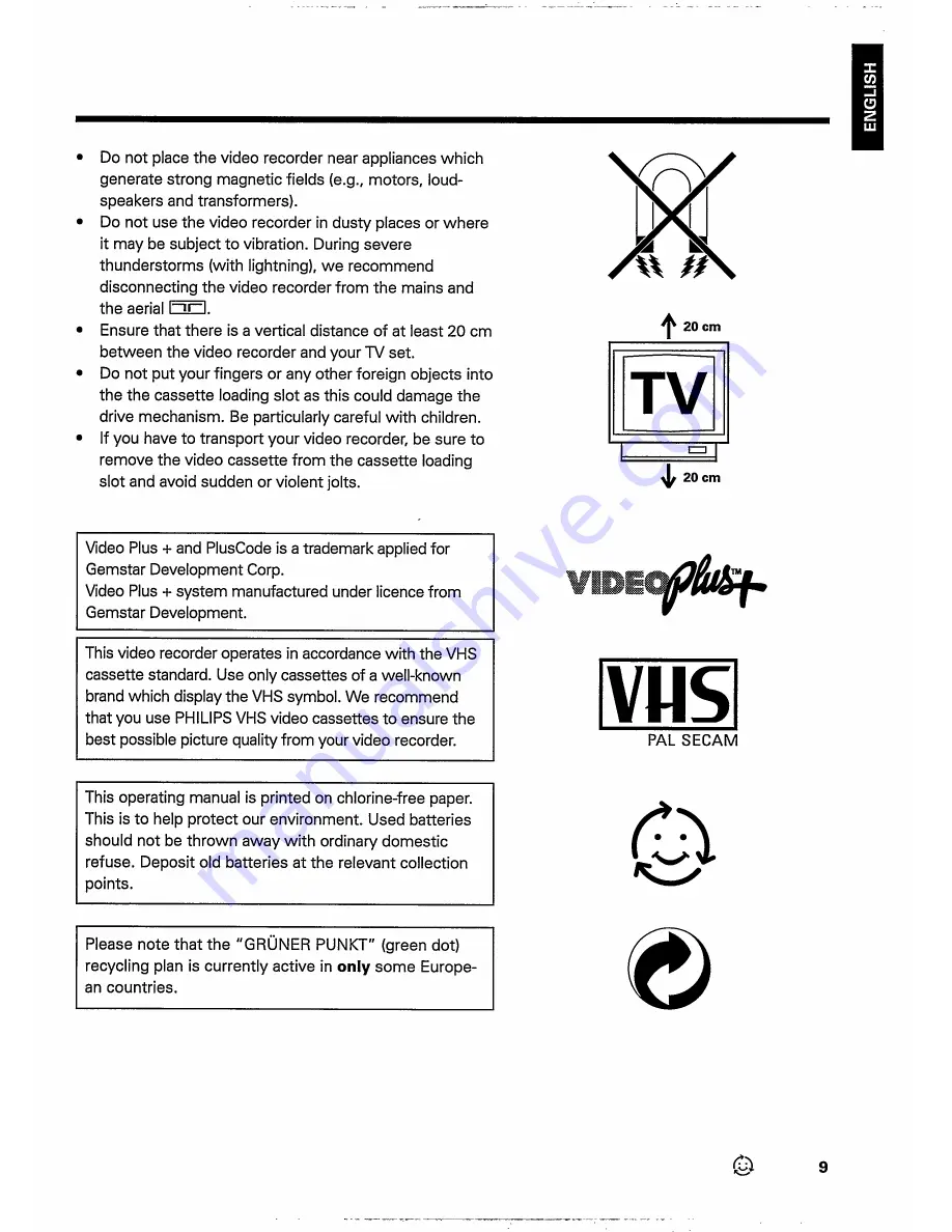 Philips VR 948 Operating Manual Download Page 27