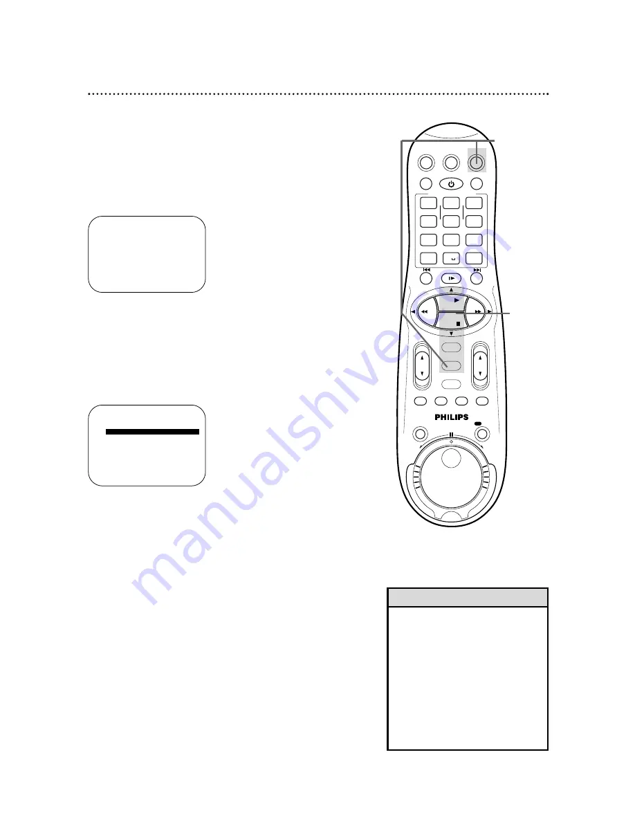 Philips VR1010BP Owner'S Manual Download Page 71