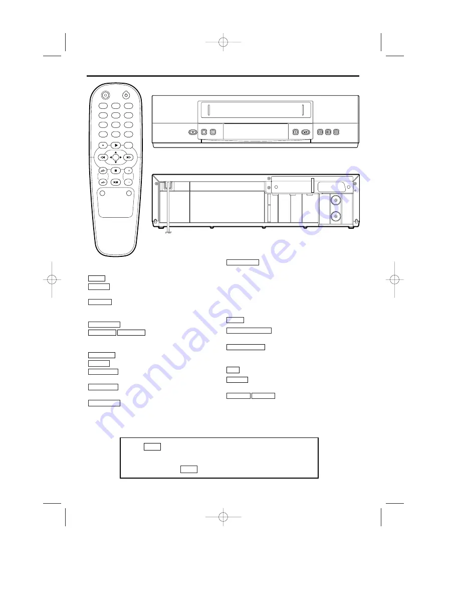 Philips VR140/58 Instruction Manual Download Page 2