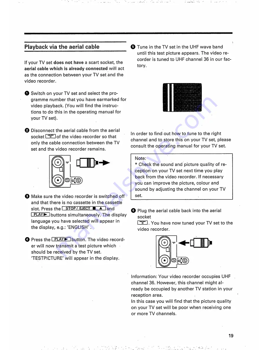 Philips VR151 Operating Instructions Manual Download Page 21