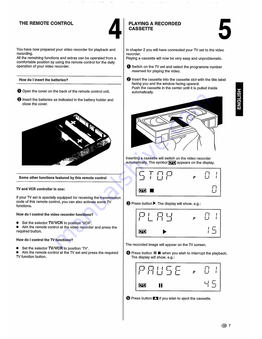 Philips VR201 Operating Instructions Manual Download Page 11