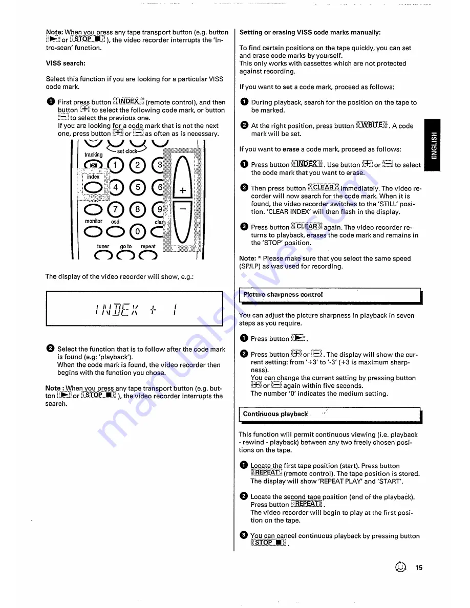 Philips VR422 Operating Manual Download Page 17