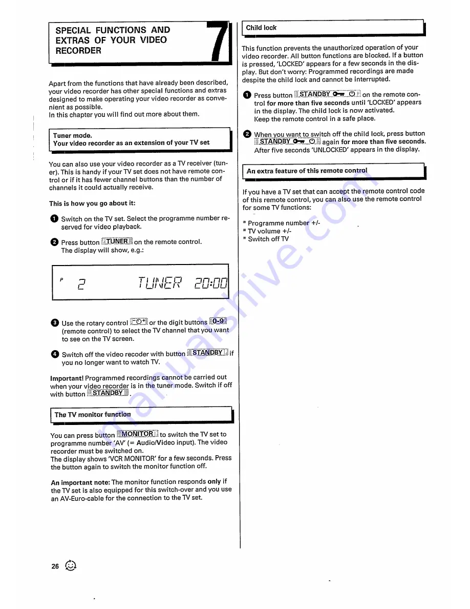 Philips VR422 Operating Manual Download Page 28