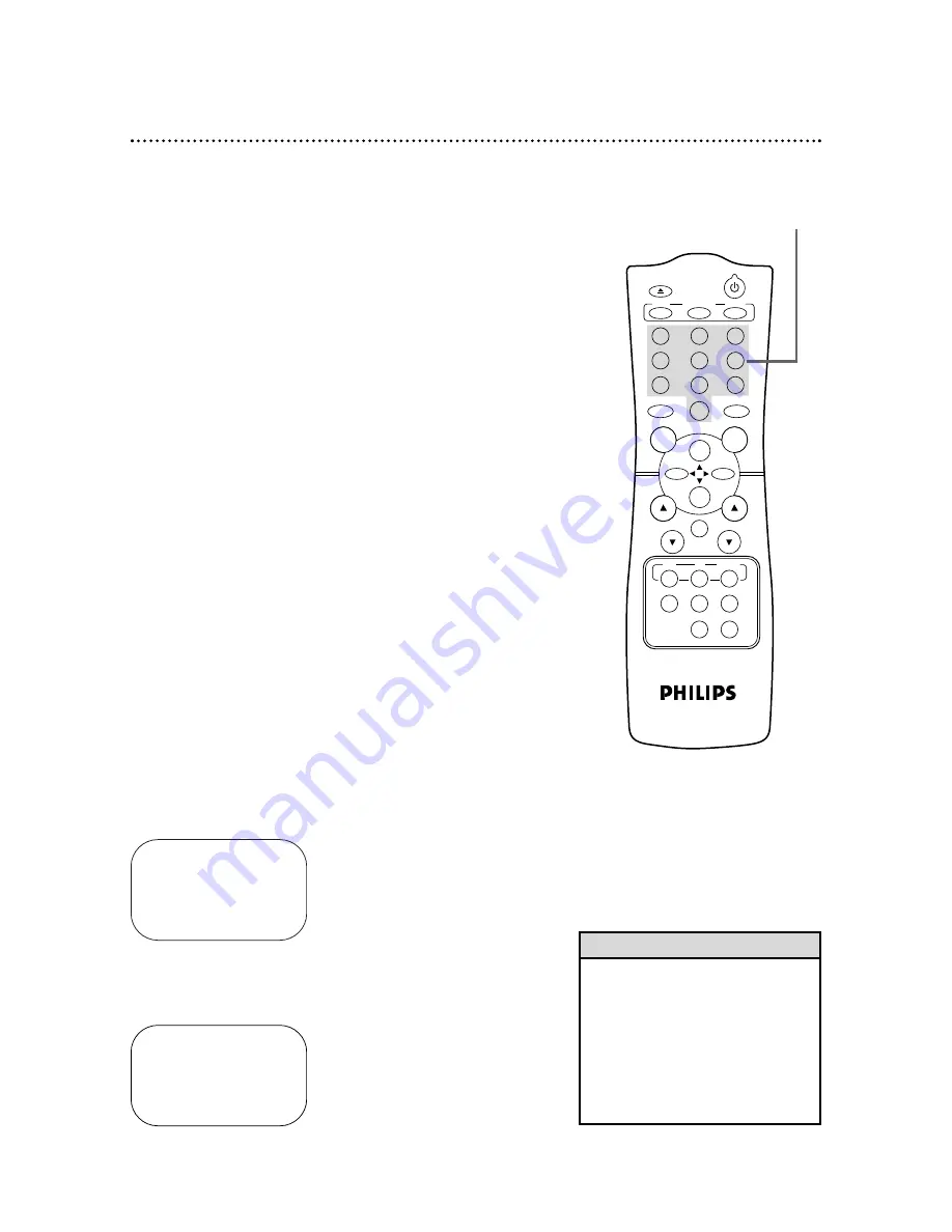 Philips VR422CAT Owner'S Manual Download Page 34