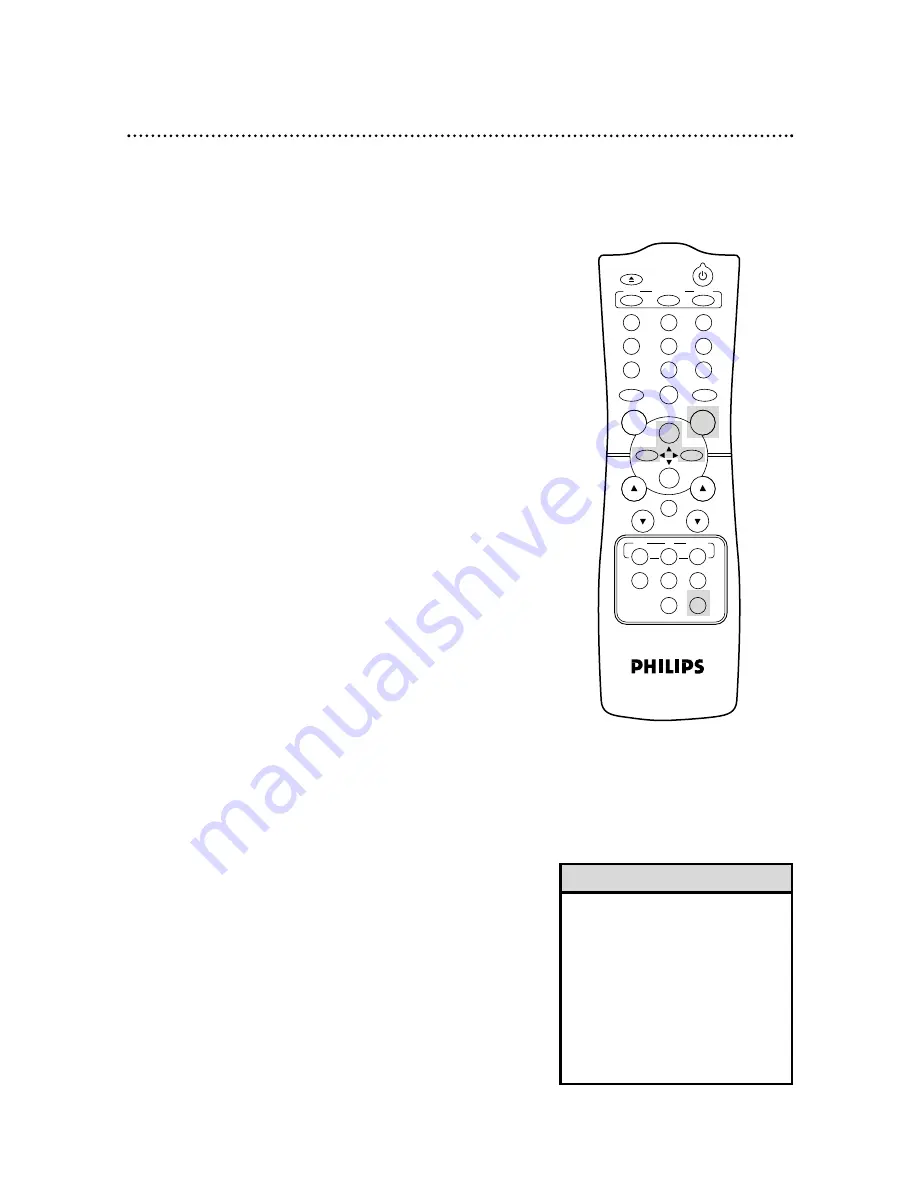 Philips VR422CAT Owner'S Manual Download Page 41