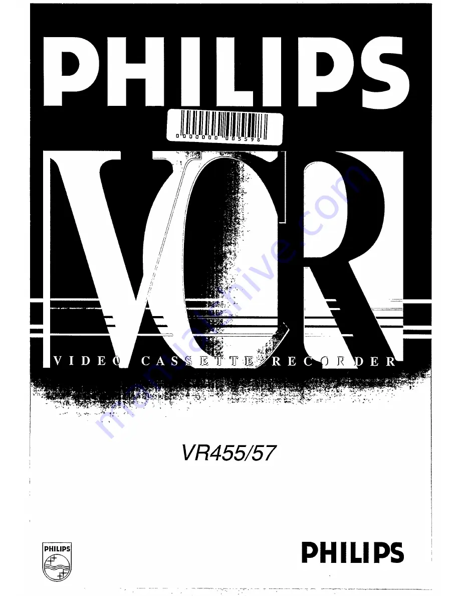 Philips VR455/57 User Manual Download Page 1