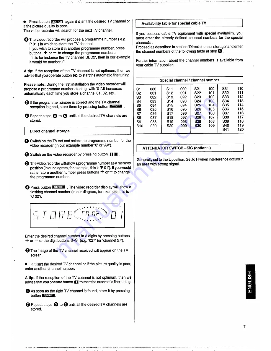 Philips VR502 Operating Instructions Manual Download Page 11