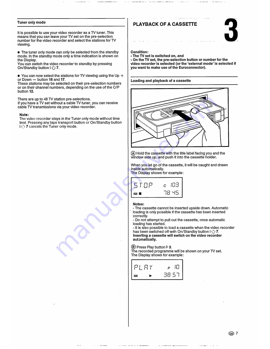 Philips VR6180 Operating Instructions Manual Download Page 11