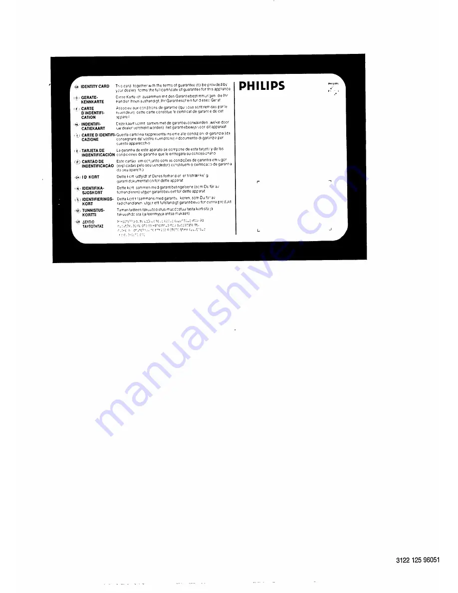 Philips VR6180 Operating Instructions Manual Download Page 21