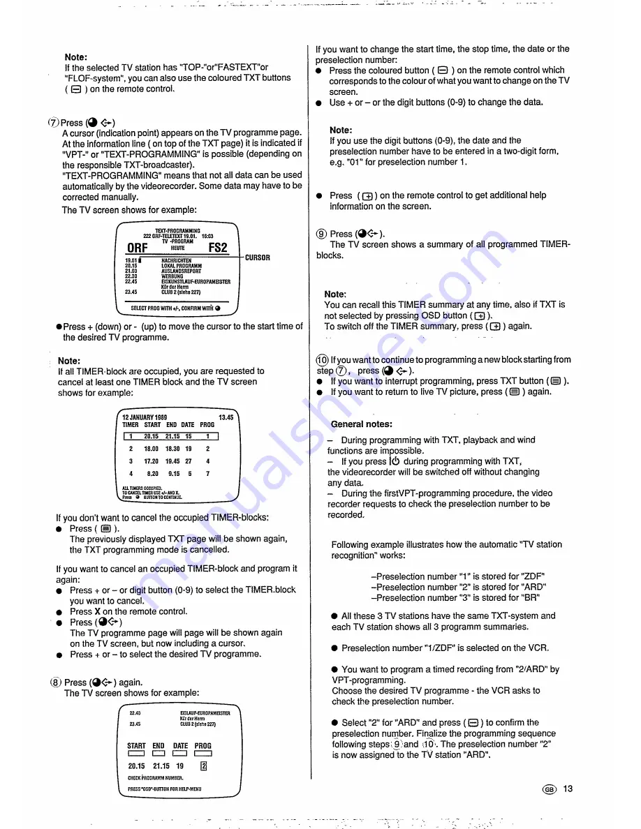 Philips VR6293 Operating Instructions Manual Download Page 17