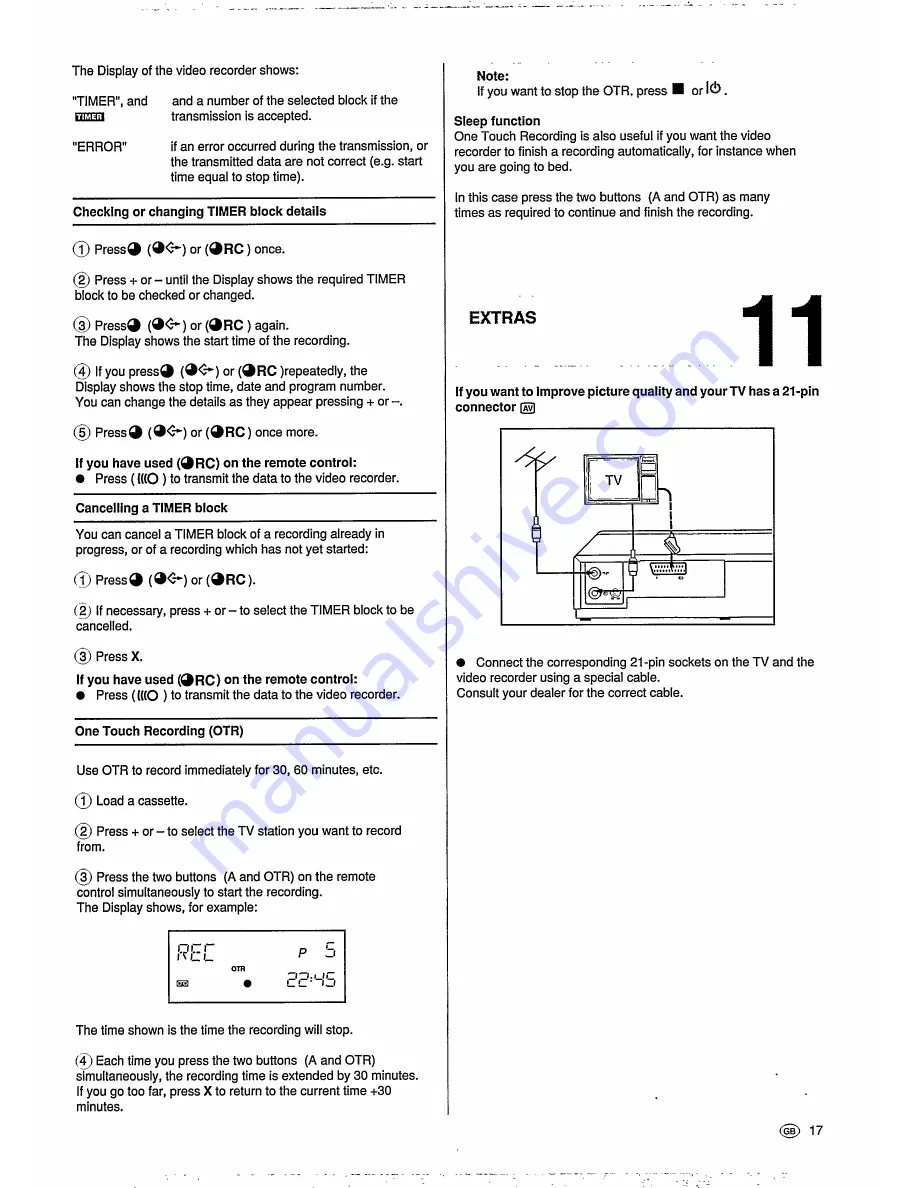 Philips VR6293 Operating Instructions Manual Download Page 21