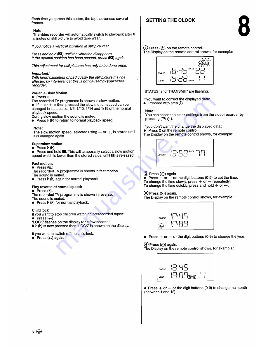 Philips VR6390 Operating Instructions Manual Download Page 12