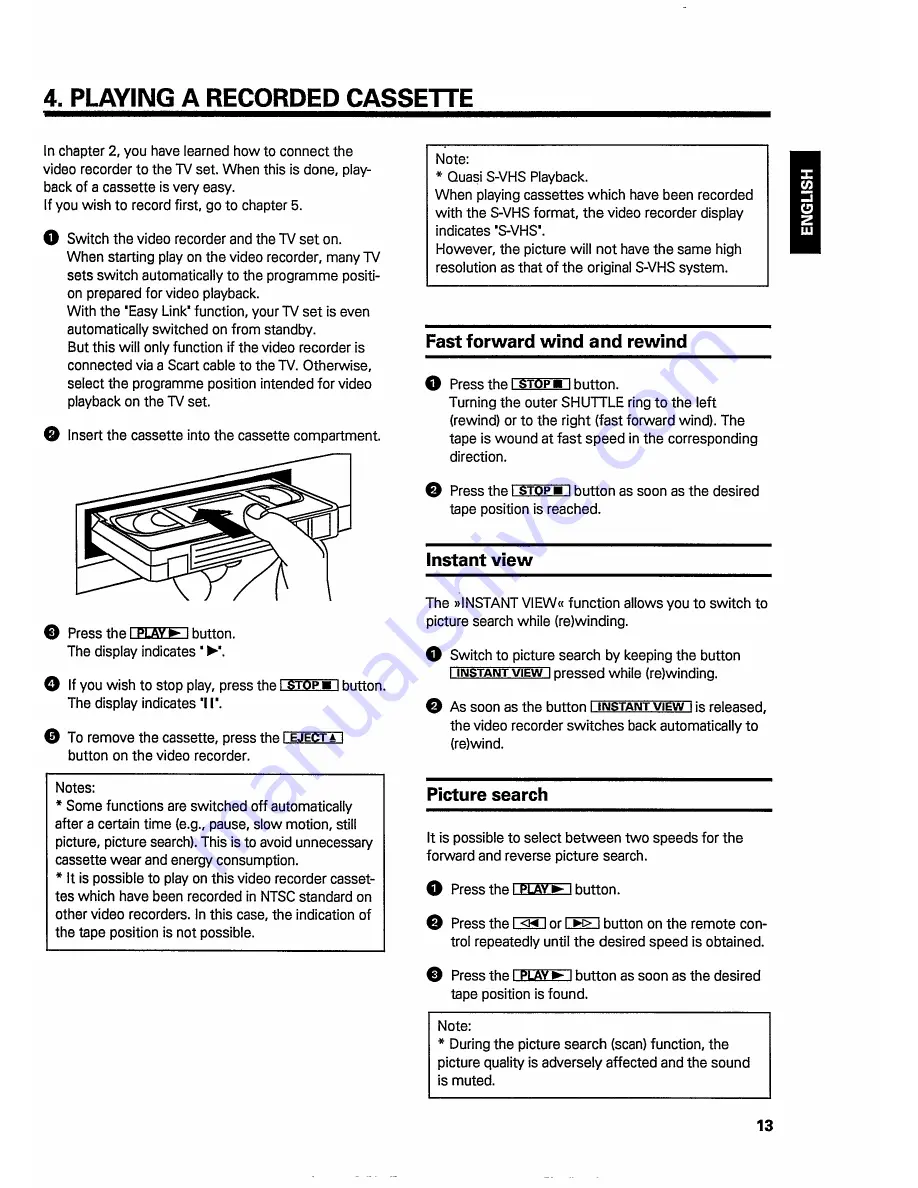 Philips VR778/02 Operating Manual Download Page 24