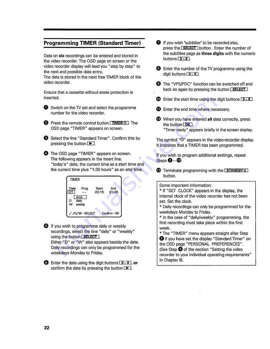 Philips VR778/02 Operating Manual Download Page 33