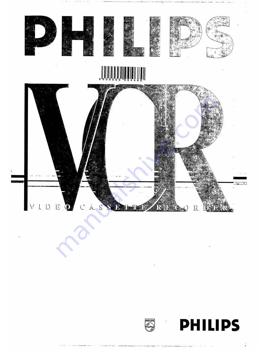 Philips VR778/05 Operating Manual Download Page 1