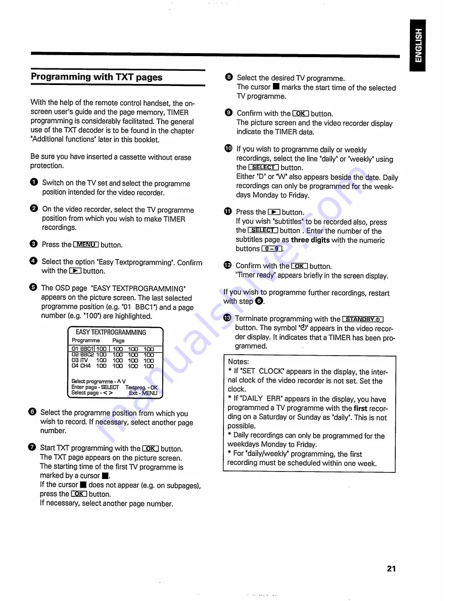 Philips VR778/05 Operating Manual Download Page 25